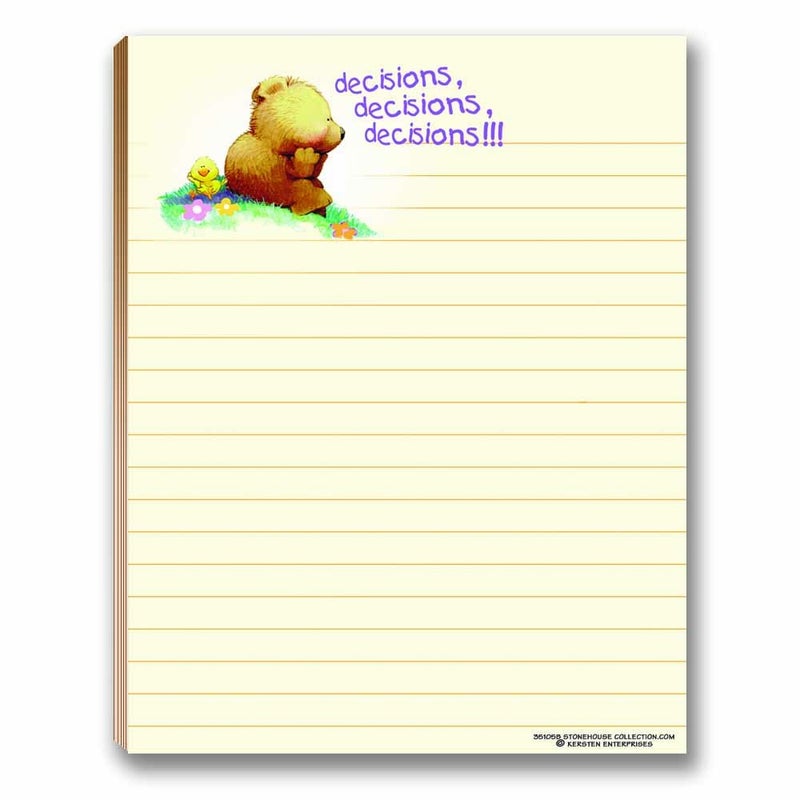 Stonehouse Collection Cute Notepads - 4 Assorted Note Pads - Sweet with a Touch of Humor - Image 3